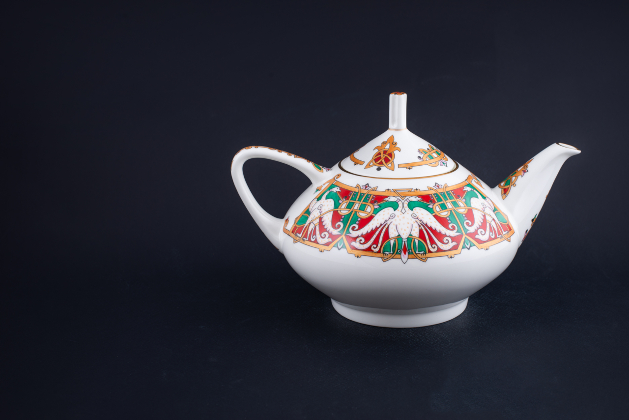 Чайный сервиз Сказочные птицы на форме Купольная, арт 61.20826.00.5, 