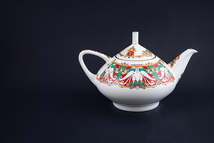 Чайный сервиз Сказочные птицы на форме Купольная, арт 61.20826.00.5