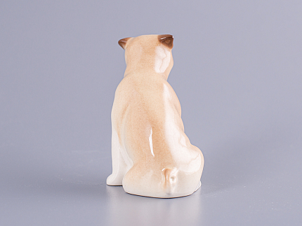 Скульптура Мопс сидящий Ники арт. 82.81317.00.1