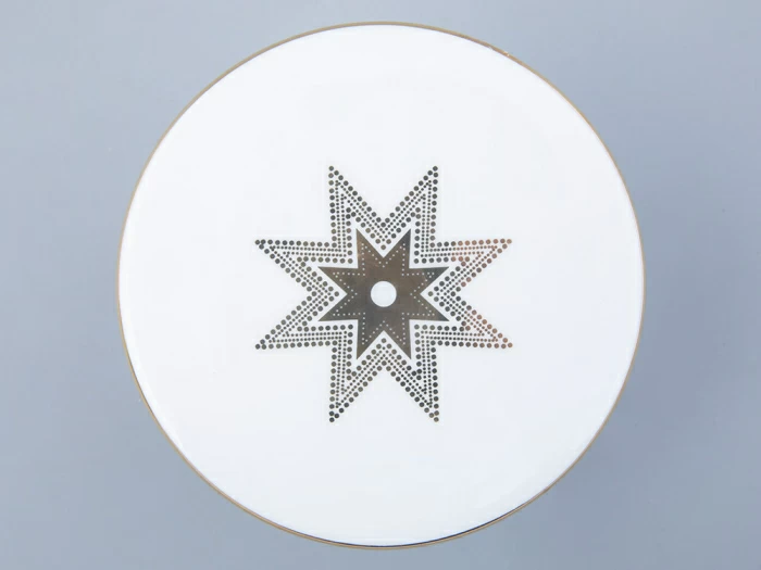 Подарочный набор шкатулка форма Идиллия рисунок Индиго арт. 81.32124.00.1, 