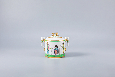 Сервиз чайный Гербовая Крысята-воришки, 12 персон 27 предметов, арт. 81.16734.00.1