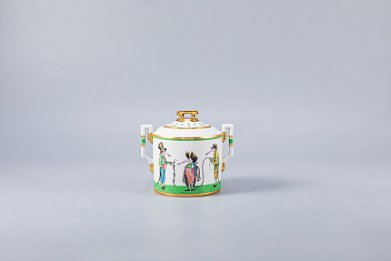 Сервиз чайный Гербовая Крысята-воришки, 12 персон 27 предметов, арт. 81.16734.00.1