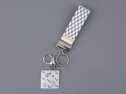 Брелок подвеска в подарочной упаковке, форма Квадрат, рисунок Лого 2, арт 81.33230.00.1, 