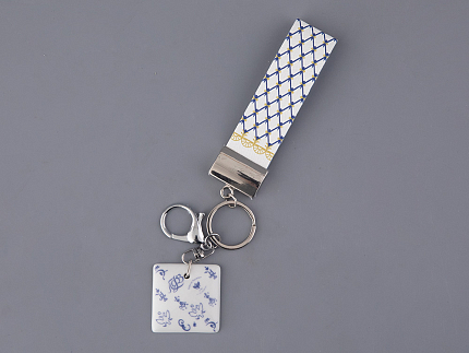 Брелок подвеска в подарочной упаковке, форма Квадрат, рисунок Лого 2, арт 81.33230.00.1