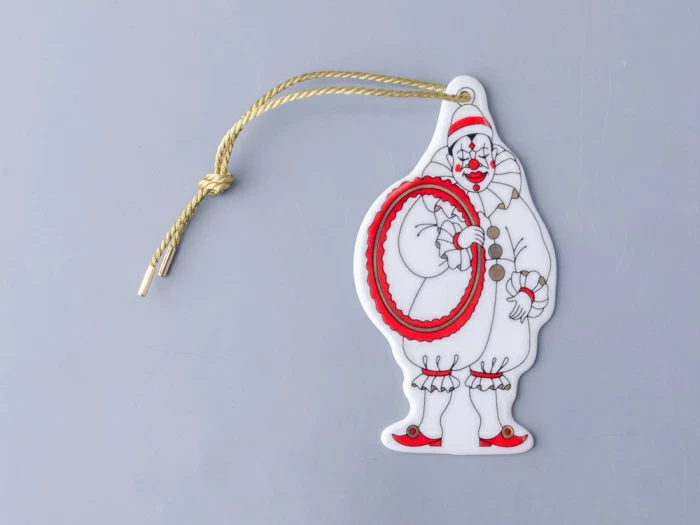 Елочные игрушки 5шт в подарочной упаковке, рисунок Гранд цирк, арт 81.34385.00.1, 