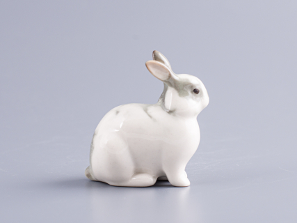 Скульптура Кролик крош серый арт. 82.68950.00.1, 