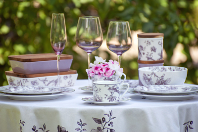 Салатник 160 мм форма Восточная Рисунок Monplaisir Violet, арт. 80.48341.00.1