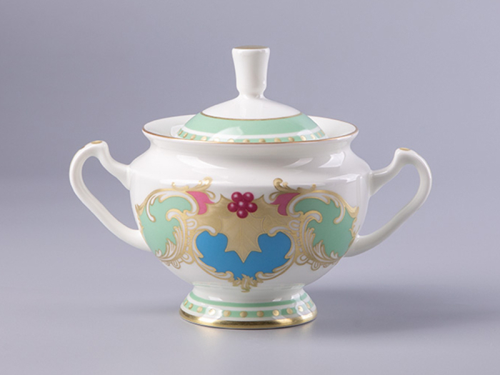 Сахарница форма Айседора рисунок Аквамарин арт. 80.42468.00.1, 