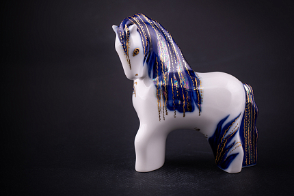 Скульптура Конь Шелковая грива, арт 62.21705.00.1