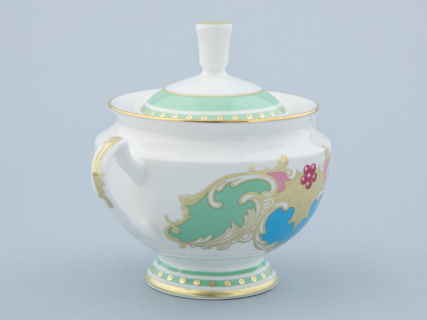 Сервиз чайный форма Айседора рисунок Аквамарин 6 персон 14 предметов арт. 81.30906.00.1, 