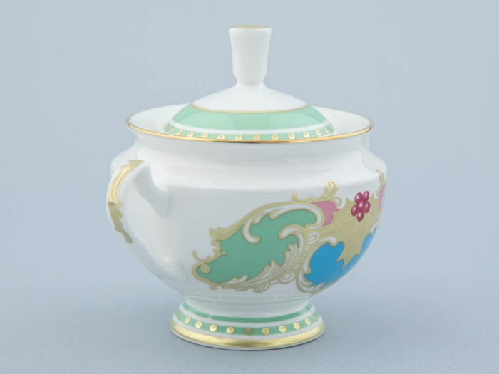 Сервиз чайный форма Айседора рисунок Аквамарин 6 персон 14 предметов арт. 81.30906.00.1, 