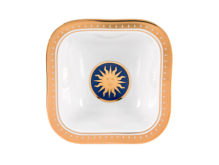 Салатник двух порционный, форма Молодежная, рисунок Звезды Москвы, арт 80.95405.00.1