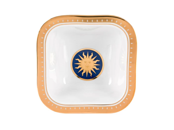 Салатник двух порционный, форма Молодежная, рисунок Звезды Москвы, арт 80.95405.00.1, 