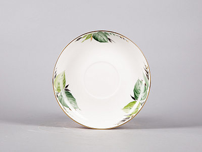 Чашка с блюдцем чайная 375 мл форма Подарочная рисунок Надежда арт. 81.10950.00.1