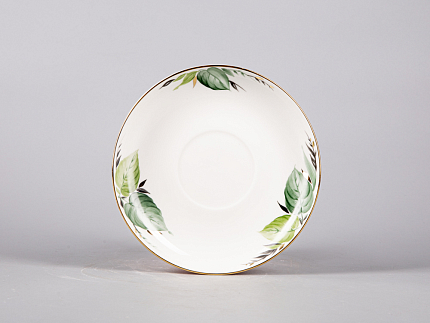 Чашка с блюдцем чайная 375 мл форма Подарочная рисунок Надежда арт. 81.10950.00.1