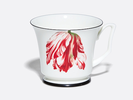 Подарочный набор чашка с блюдцем, форма Юлия рисунок Сысоев. Волшебный сад III арт. 81.30914.00.1