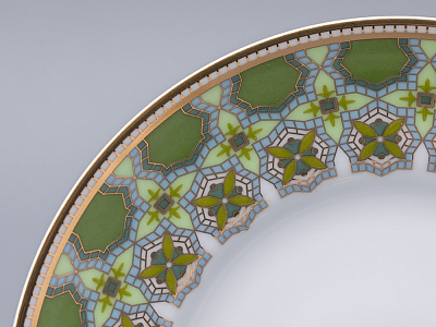 Чашка с блюдцем 250 мл в подарочной упаковке форма Соло рисунок Можжевельник ароматный, арт. 81.33953.00.1