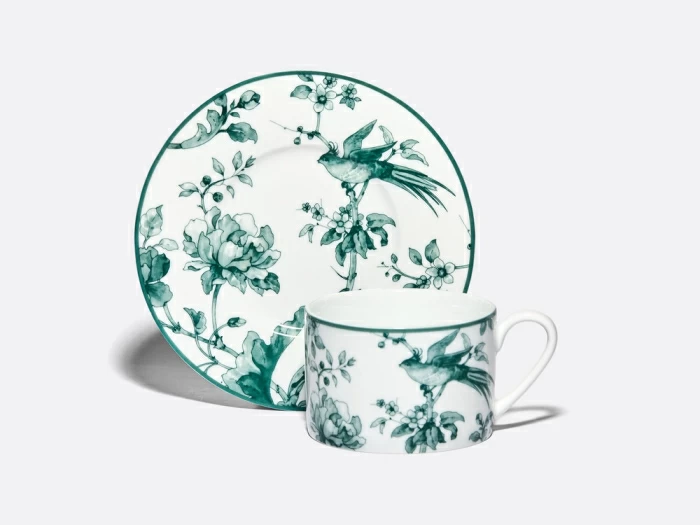 Чашка с блюдцем форма Соло Рисунок Monplaisir Green (Монплезир Грин), арт. 81.32898.00.1, 