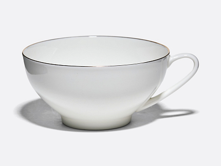 Чашка с блюдцем чайная 300 мл форма Купольная рисунок Золотая лента арт. 81.16430.00.1