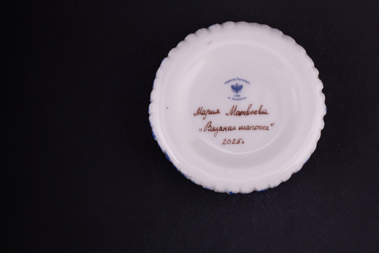 Шкатулка Детская шапочка, рисунок Вязаная шапочка, арт 60.16445.00.1, 