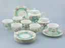 Сервиз чайный форма Айседора рисунок Аквамарин 6 персон 14 предметов арт. 81.30906.00.1, 