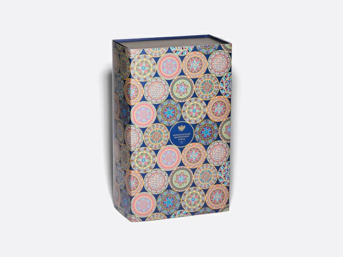 Аромадиффузор в подарочной упаковке, форма Топ, рисунок Готический 2, аромат Полночь, арт 81.34890.00.1, 