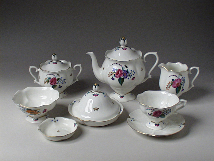Сервиз чайный Наташа Невеста, 6 персон 23 предмета, арт. 81.14240.00.1