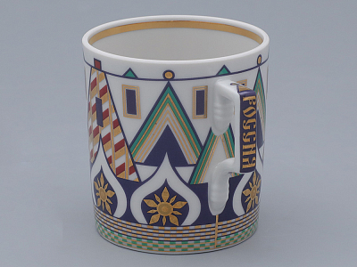 Чашка с блюдцем чайная, форма Гербовая, рисунок Великая Русь 1, арт. 81.31999.00.1