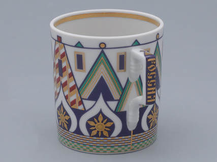 Чашка с блюдцем чайная, форма Гербовая, рисунок Великая Русь 1, арт. 81.31999.00.1, 