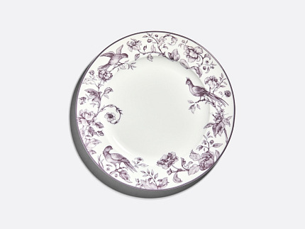 Тарелка мелкая 270 мм, форма Европейская, рисунок Monplaisir Violet (Монплезир Виолет), арт. 80.37453.00.5