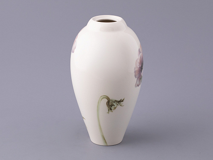 Ваза форма Фрезия, рисунок Анемоны, арт. 80.48117.00.1