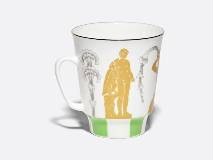 Чашка с блюдцем 165 мл, форма Майская, рисунок Фонтан Большой Каскад, арт. 81.34933.00.1, 