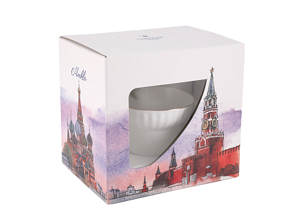 Подарочный набор 155 мл форма Волна рисунок Золотой кантик упаковка подарочная Москва арт. 81.27594.00.1