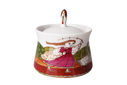 Сервиз чайный форма Молодежная рисунок Милый, 6 персон 20 предметов арт. 81.16629.00.1