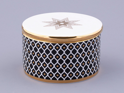 Шкатулка в подарочной упаковке, форма Идиллия, рисунок Неро 2, арт 81.32912.00.1