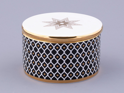 Шкатулка в подарочной упаковке, форма Идиллия, рисунок Неро 2, арт 81.32912.00.1