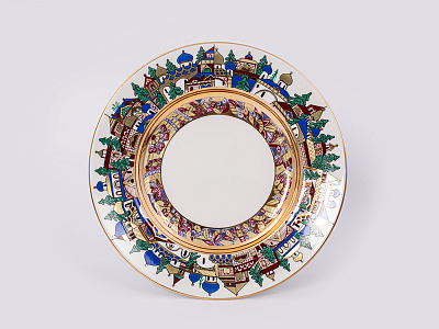 Сервиз чайный, форма Весенняя, рисунок Русская фантазия, арт. 81.20886.00.1