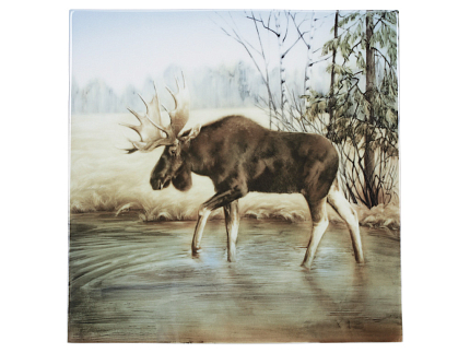 Пласт 350х350 форма Квадратный рисунок Хозяин леса - Лось арт. 80.87965.00.1