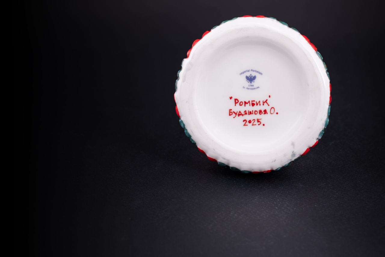 Шкатулка Детская шапочка, рисунок Сердца, арт 60.16407.00.1, 