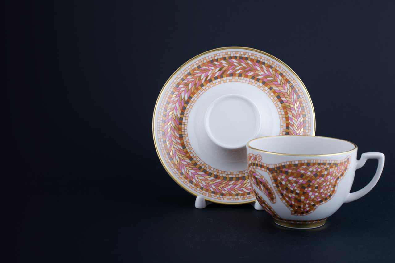 Сервиз чайный Дивный сад. День, на 6 персон, 14 предметов на форме Анданте арт 81.30457.00.1, 