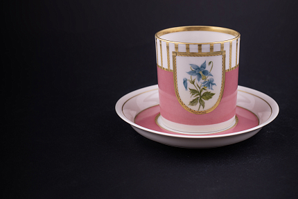 Сервиз чайный Травы на 4 персоны, 14 предметов форма Гербовая, арт 61.21011.00.1