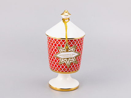 Подарочный Набор Свеча ароматическая рисунок Скарлетт 2 аромат Чудесный день арт. 81.30079.00.1, 