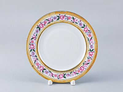 Тарелка мелкая 190 мм форма Европейская рисунок Воспоминание арт. 80.58172.00.1