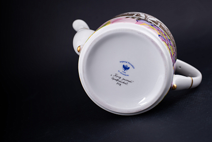 Сервиз чайный 5 предметов на 2 персоны, Город золотой, форма Банкетная, арт 61.21021.00.1