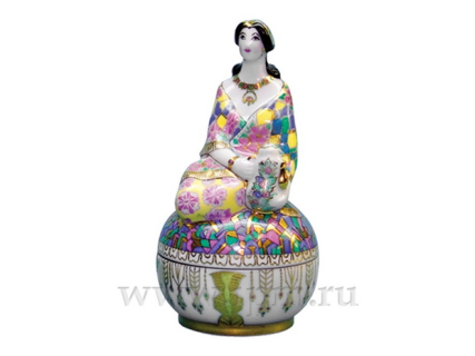 Туалетная коробочка Дама в яркой шали арт. 80.05003.00.1, 