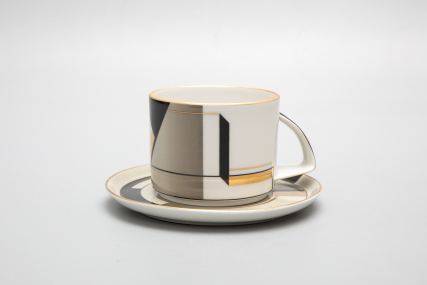 Чашка с блюдцем чайная форма Баланс рисунок Проект 3 арт. 81.28763.00.1, 