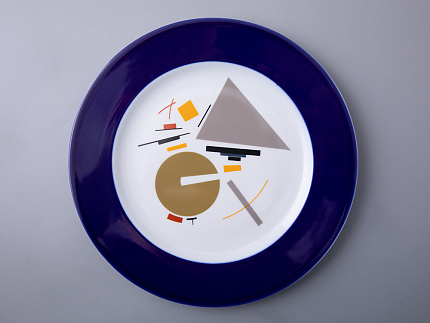 Подарочный набор декоративных тарелок 270 мм Европейская-2 Супрематизм/Треугольник и круг арт. 81.31239.00.1