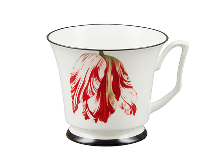 Подарочный набор чашка с блюдцем, форма Юлия рисунок Сысоев. Волшебный сад III арт. 81.30914.00.1