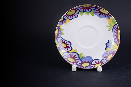 Сервиз чайный 5 предметов на 2 персоны, Город золотой, форма Банкетная, арт 61.21021.00.1