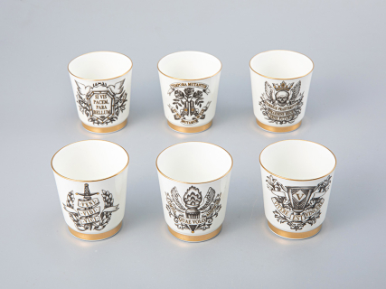 Подарочный набор стопок форма Сувенирная 1 рисунок Кворум, арт. 81.30291.00.1, 